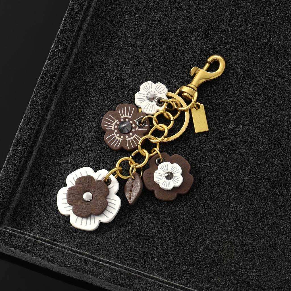 Mini Floral Bag Charm : C-BG-0017-BR