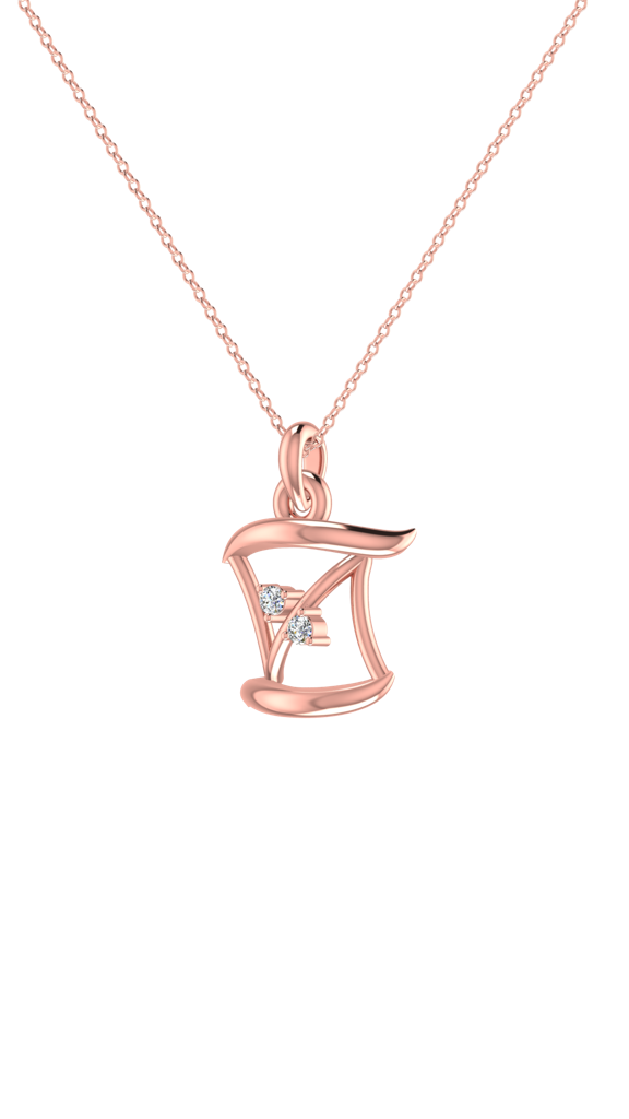 Avsar 9K Bis Hallmarked | Pendant For Women/Girls | Avp1121 : AVP1121PC