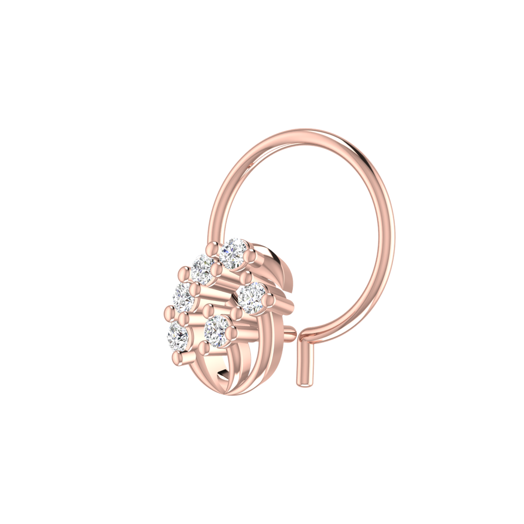 Avsar 9K Bis Hallmarked | Nosepin For Women/Girls |  Avno298 : AVNO298PC