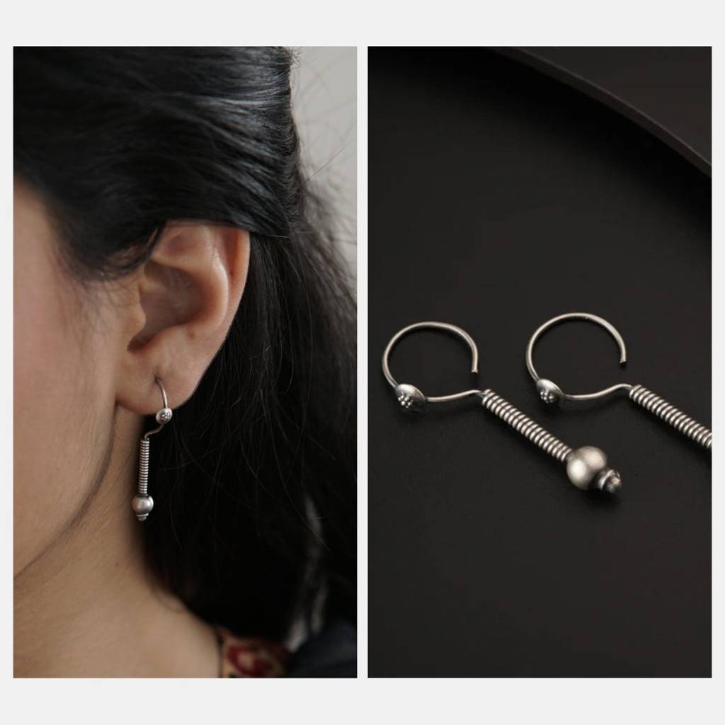 Ognia Jaisalmer Silver Earrings : 03327895