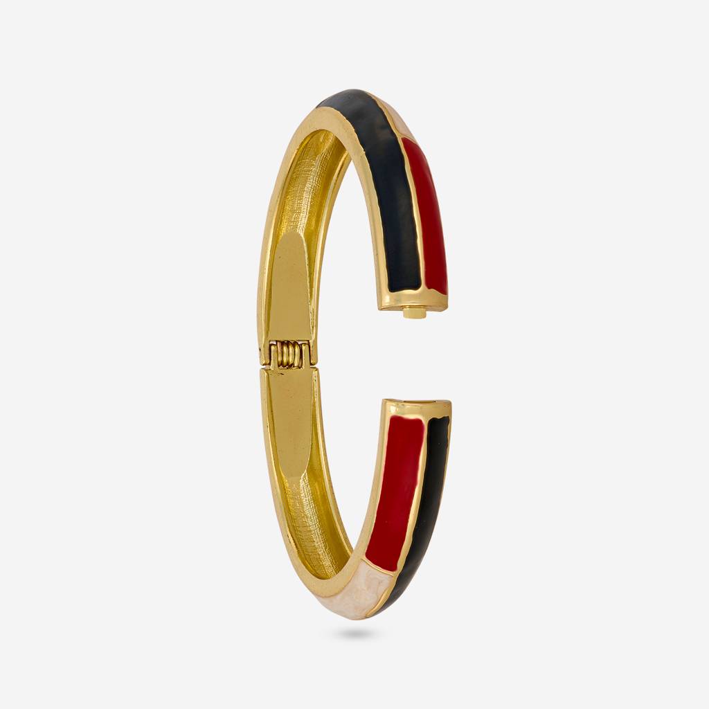 Red Gold - Plated Casual Wear Trendy Kada - 459298 : 459298