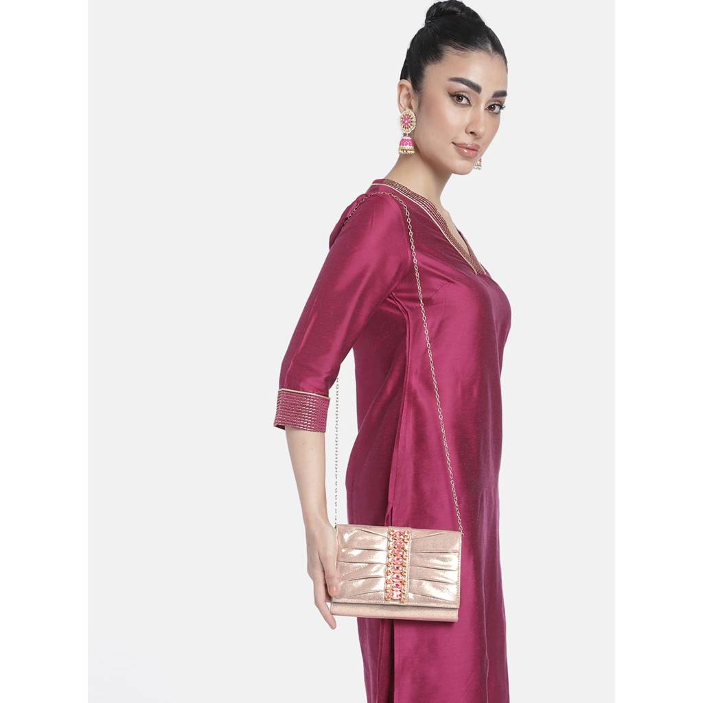 Clutch Purses For Women Wedding Handmade Evening Handbags Party Bridal Clutch (C53C) : C53C