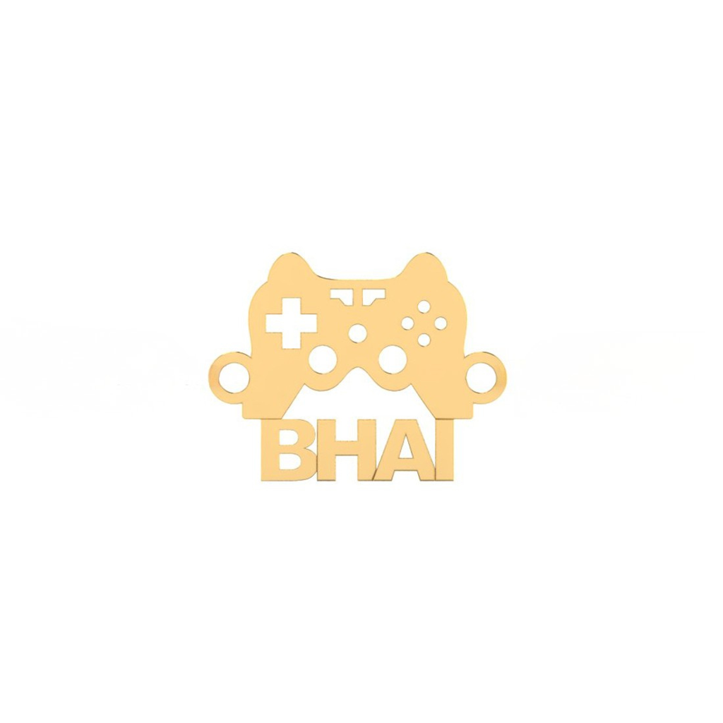 Gaming Bro 925 Sterling Silver Rakhi For Brother : RB-0011