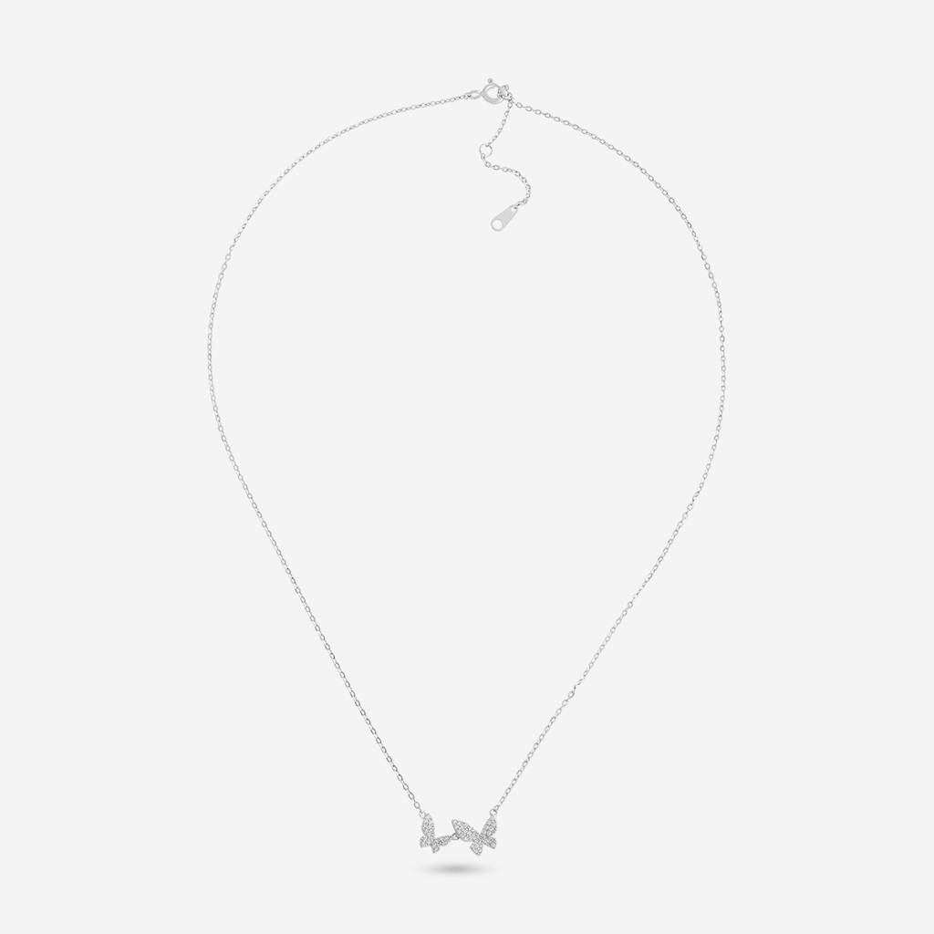 Office Wear Silver Necklace - 465838 : 465839