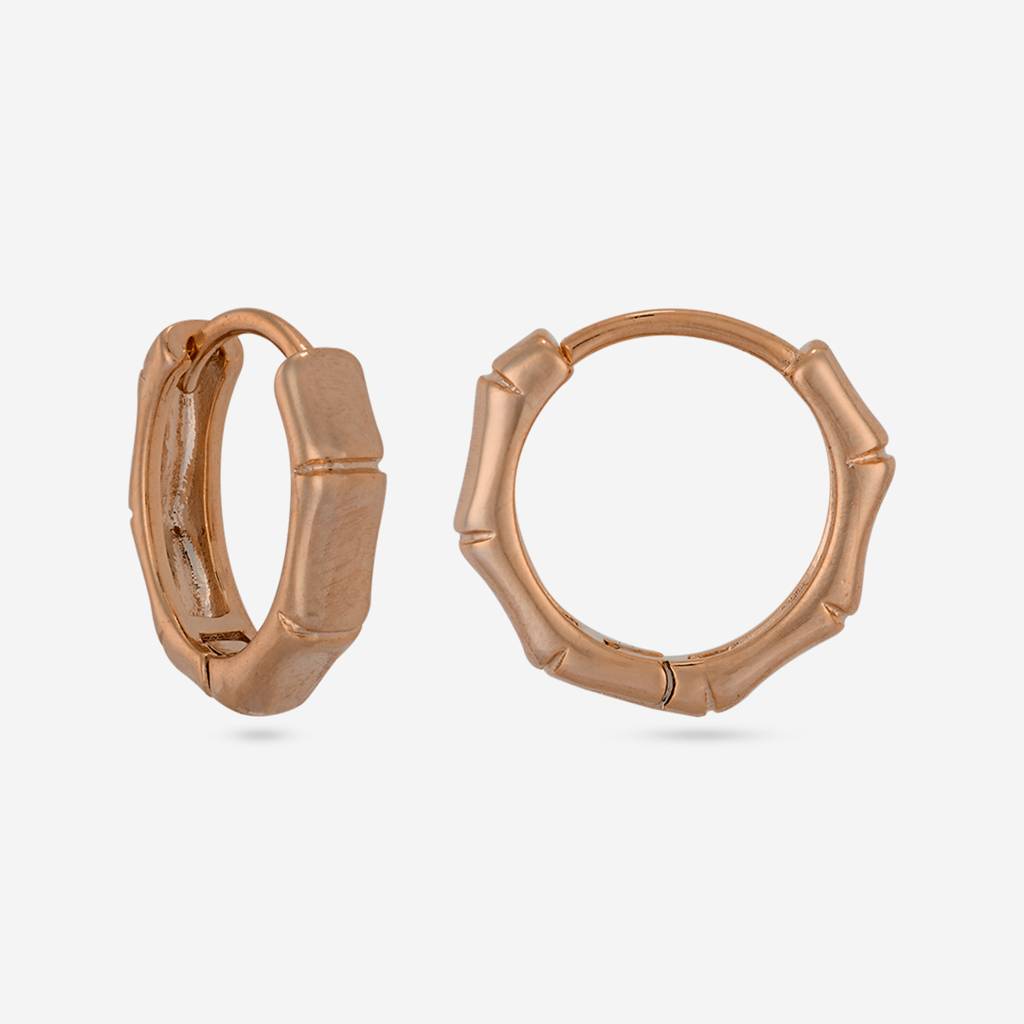Rose Gold - Plated Casual Wear Trendy Earring - 468131 : 468131
