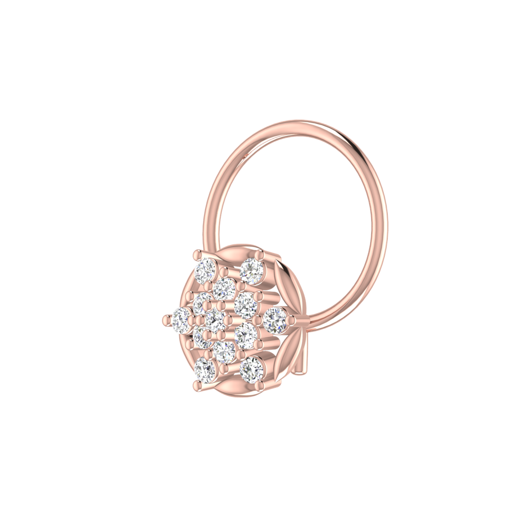Avsar 9K Bis Hallmarked | Nosepin For Women/Girls |  Avno189 : AVNO189PC