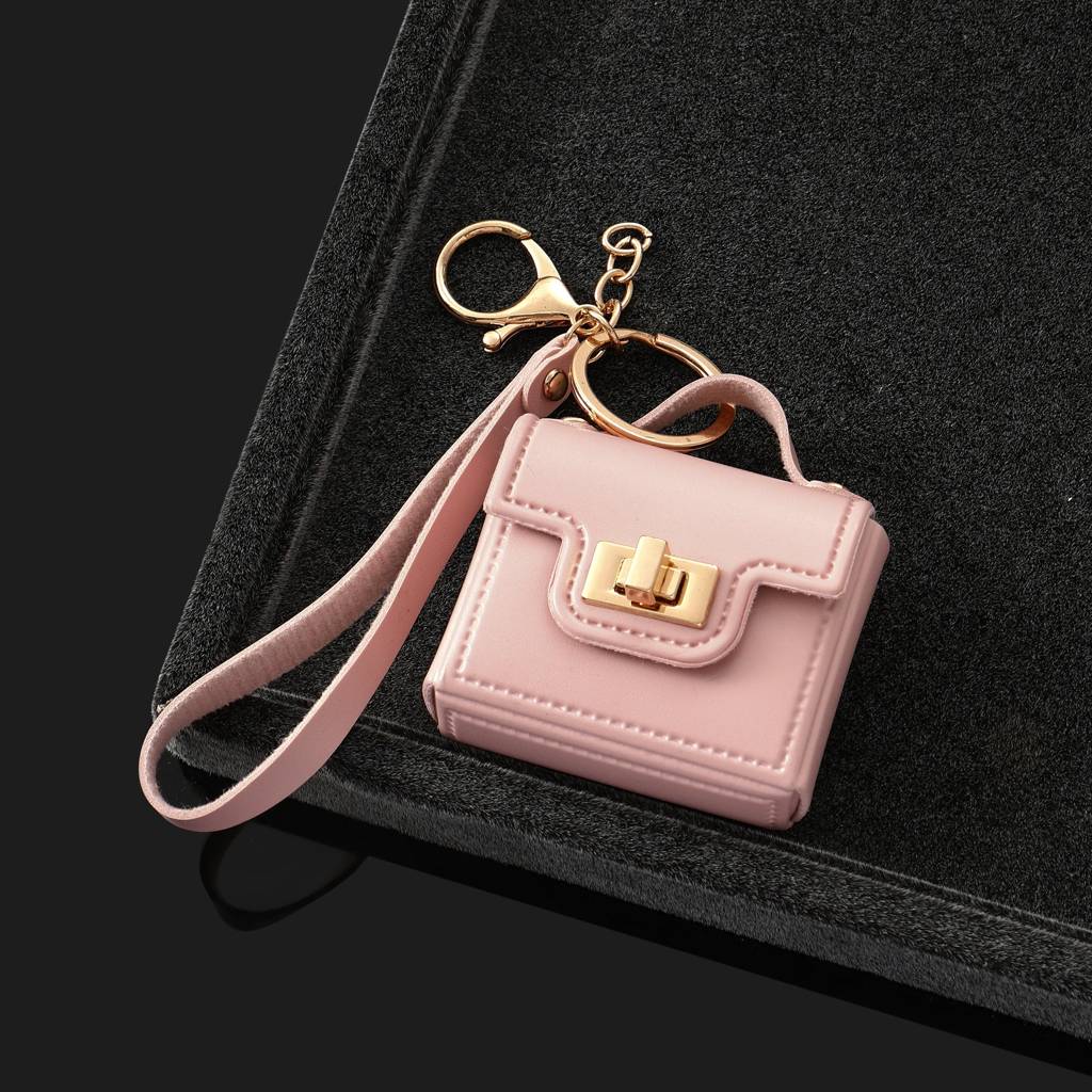 The Office Mini Leather Bag Charm : C-BG-0018-PK