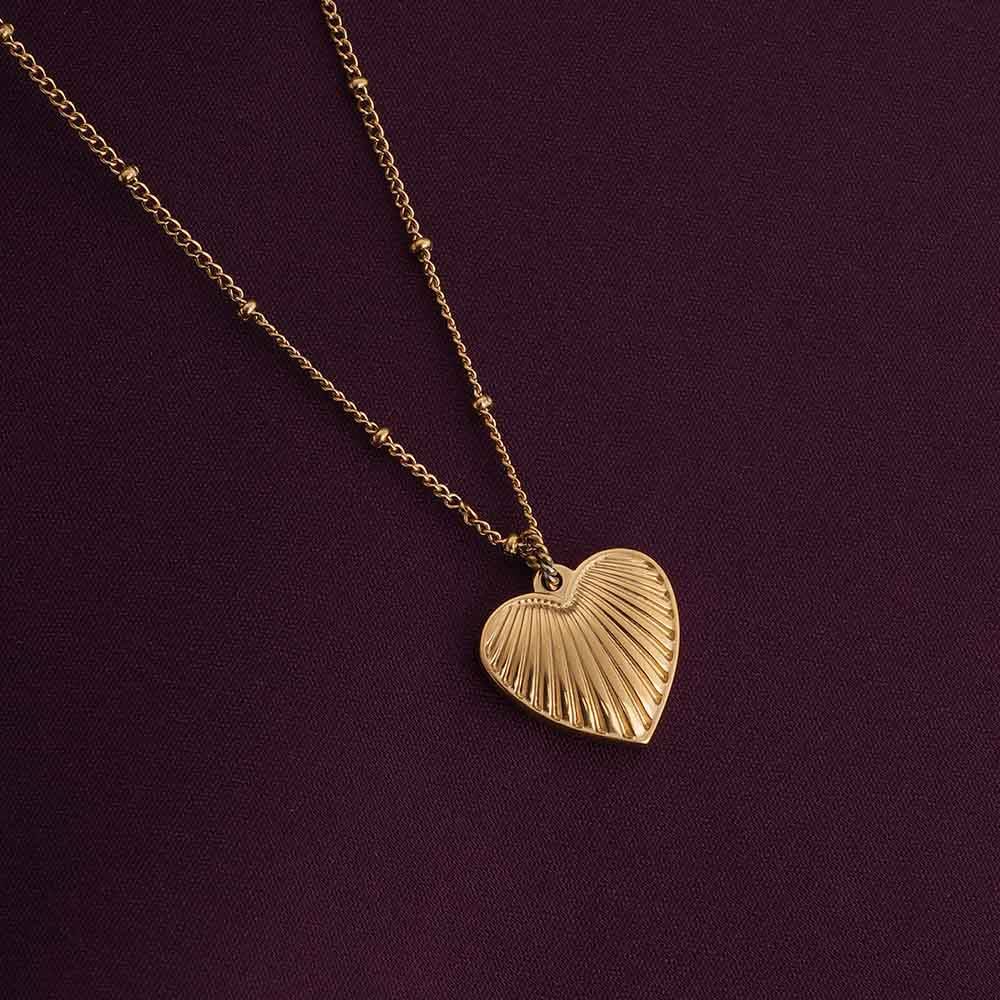 Cupid’S Heart Charm Set : PM-NECKLACE-215_SSWBR0312