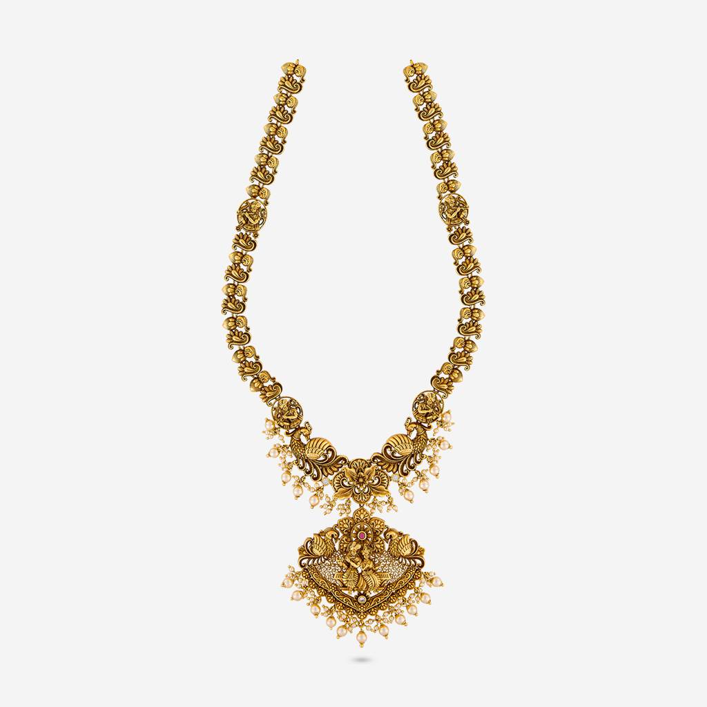 Ruby Gold - Plated Bridesmaid Antique Necklace - 463524 : 463524