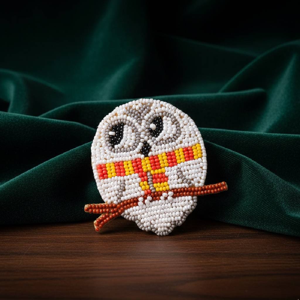 Hedwig Owl Brooch : BR016