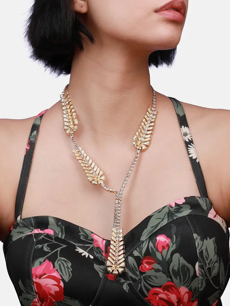 Alfiya-Sohi Fashion Necklace : SOHINC9381