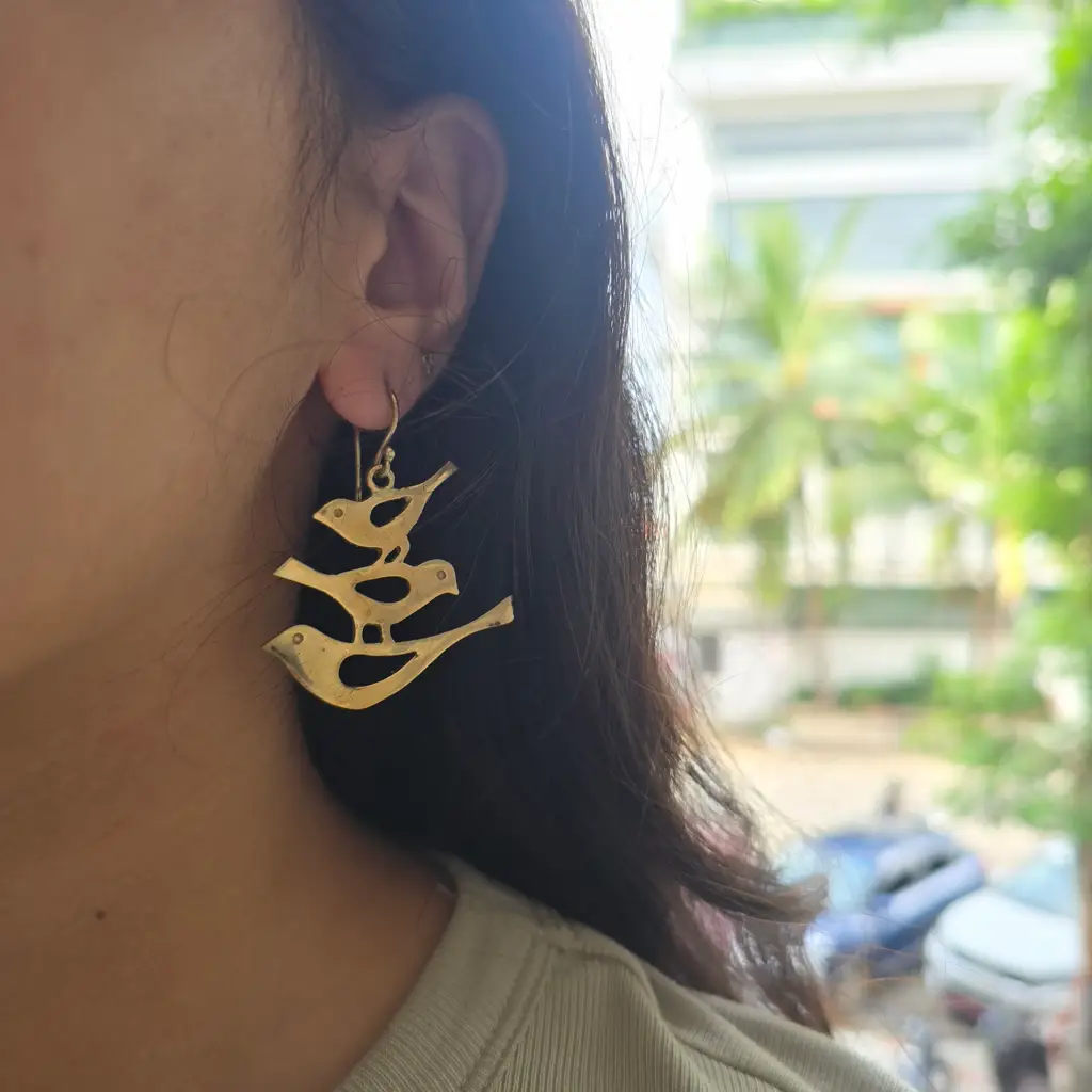 Bird Earrings : E28