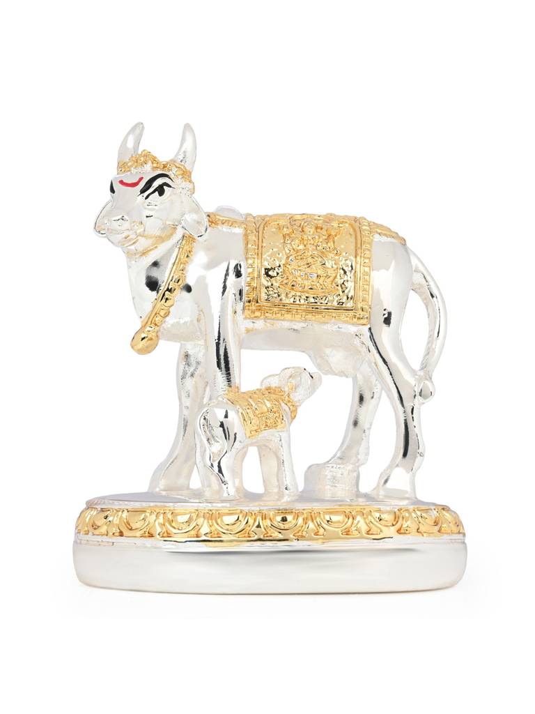 999 Silver Kamdhenu Idol : BXGFT273