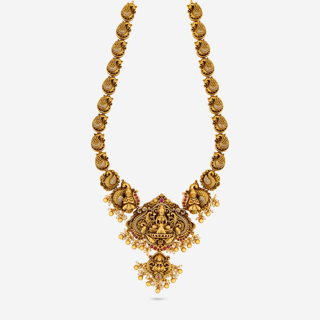 Ruby Gold - Plated Bridesmaid Antique Necklace - 469535 : 469535