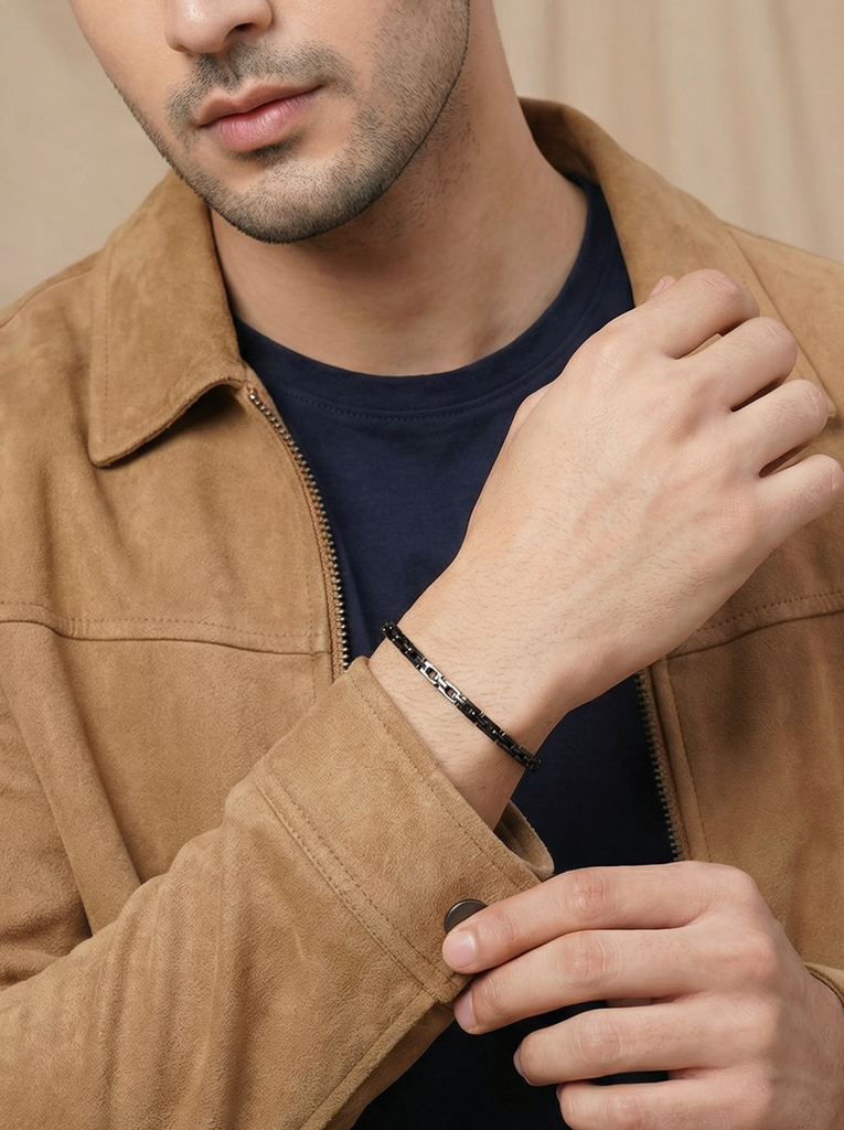 Linear Link Bracelet : Z-MN-BR-05