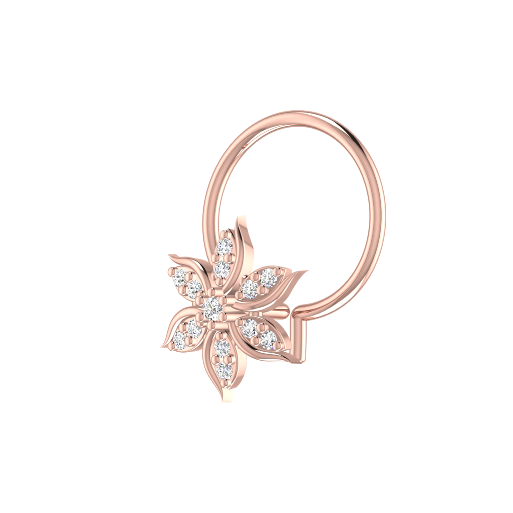 Avsar 9K Bis Hallmarked | Nosepin For Women/Girls |  Avno167 : AVNO167PC