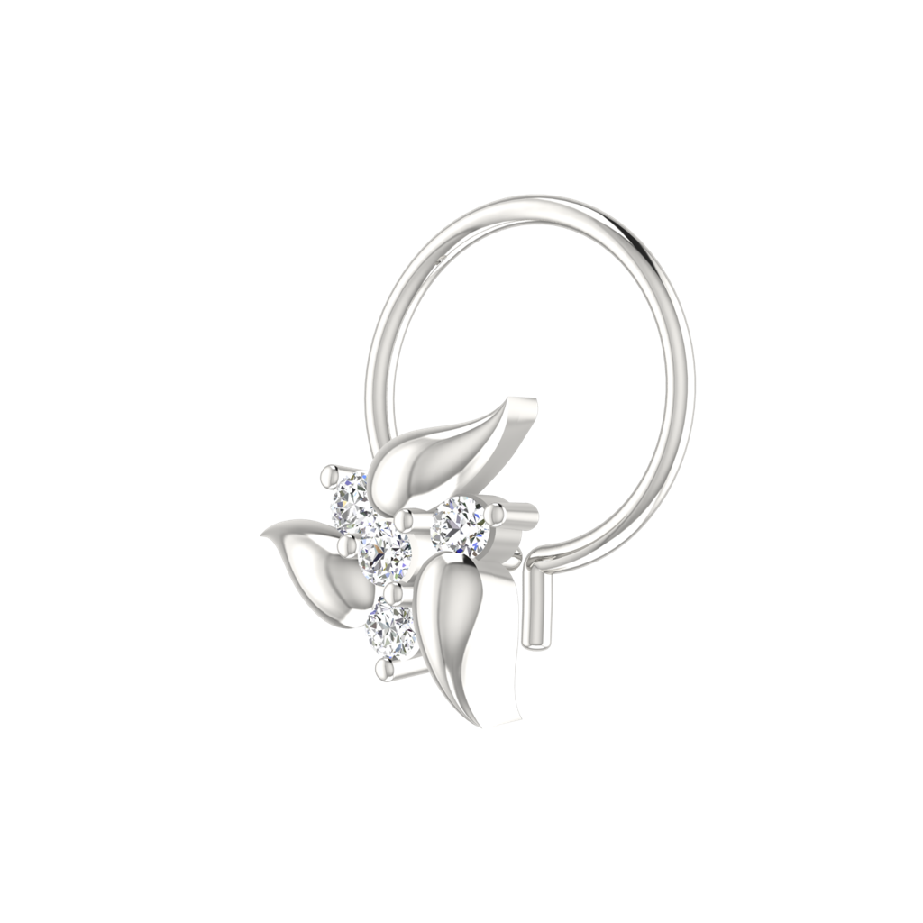 Avsar 9K Bis Hallmarked | Nosepin For Women/Girls |  Avno203 : AVNO203WC