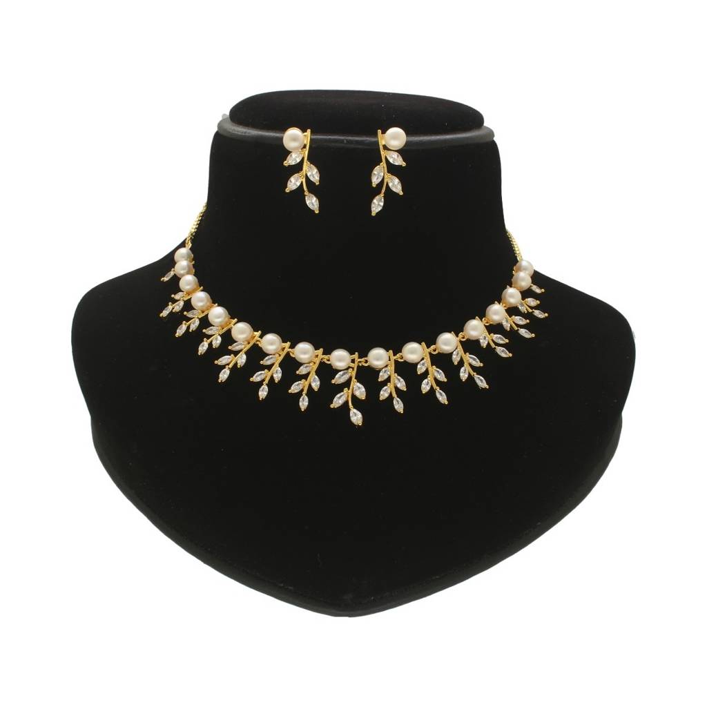 Hira Pearl Necklace Set : JPFEB-26-017