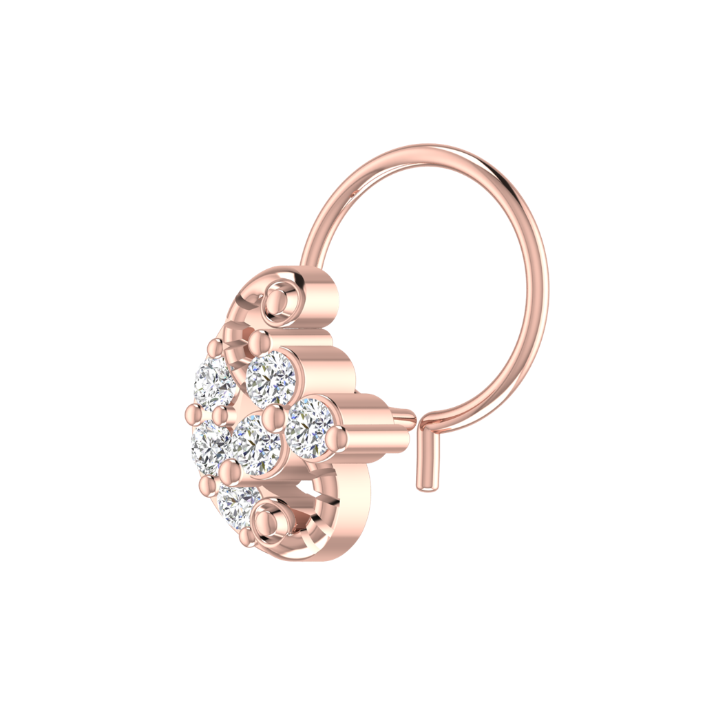 Avsar 9K Bis Hallmarked | Nosepin For Women/Girls |  Avno269 : AVNO269PC
