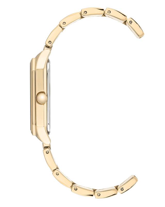 Women'S Bracelet Black Dial, Gold Band Analog Watch : AK_3774BKGB
