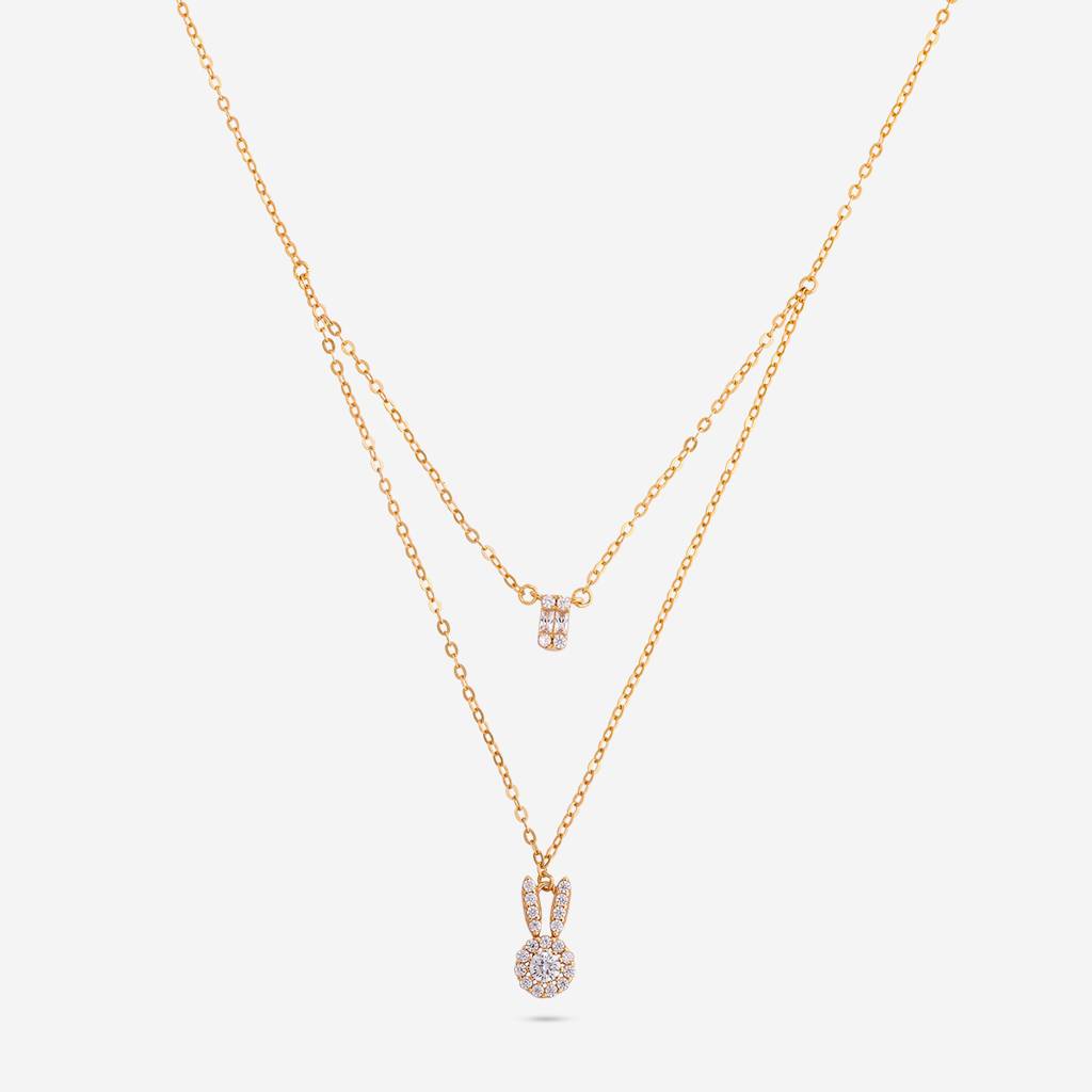 Office Wear Silver Necklace - 466370 : 466370