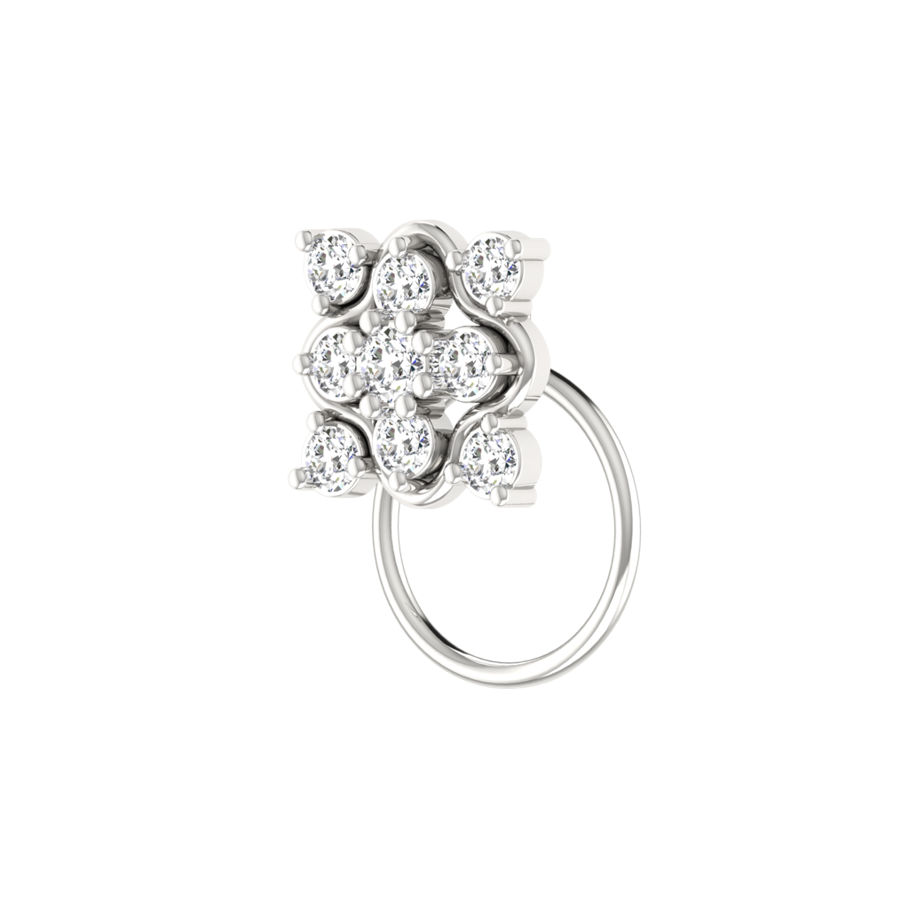 Avsar 9K Bis Hallmarked | Nosepin For Women/Girls |  Avno067 : AVNO067WC
