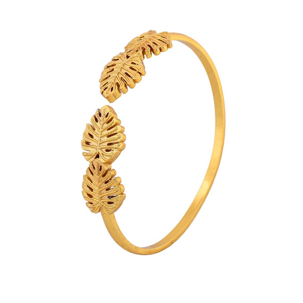 Hawaii Monstera Front Open Cuff : 8905124521276