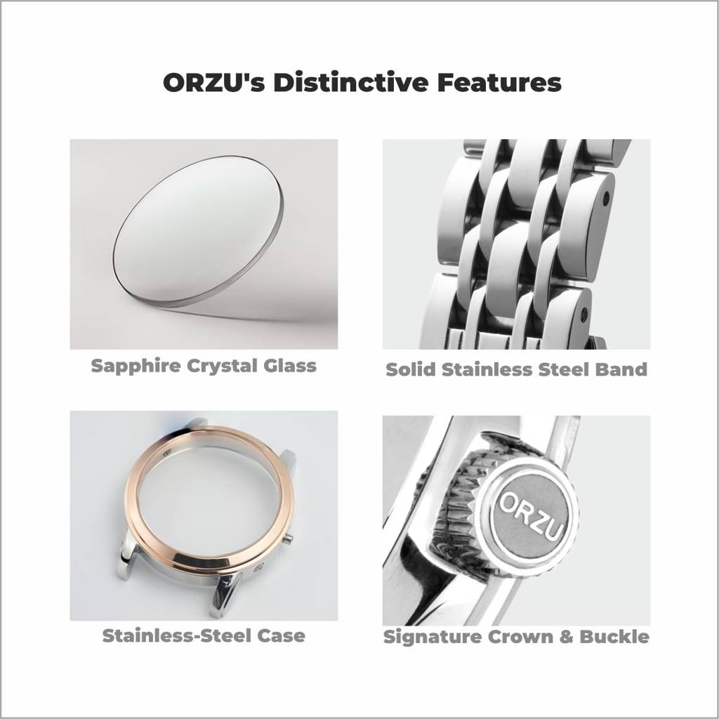 Multifunction Dial Men'S Watch - Mm40041 | Stainless Steel Case & Solid Band | Sapphire Glass | Band Watch For Men : MM40043