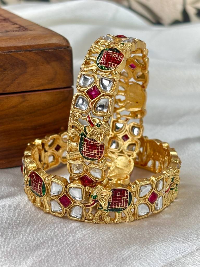 Kundan Hathi Kada For Brides : HB-92-2.8