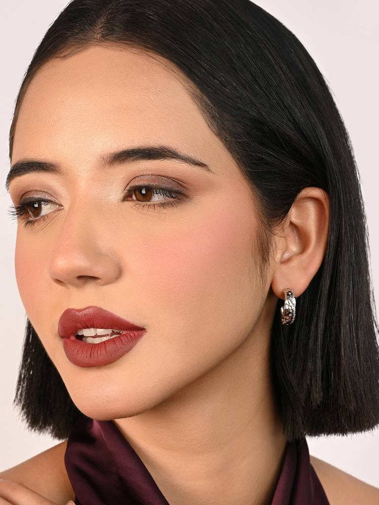 Pure 925 Silver Liquid Wave Ear Cuffs : JPER2791