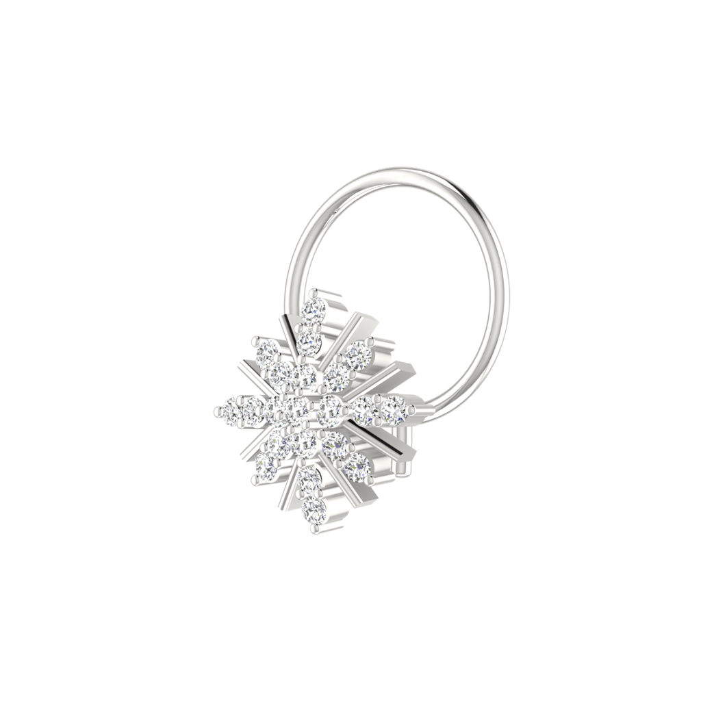 Avsar 9K Bis Hallmarked | Nosepin For Women/Girls |  Avno137 : AVNO137WC