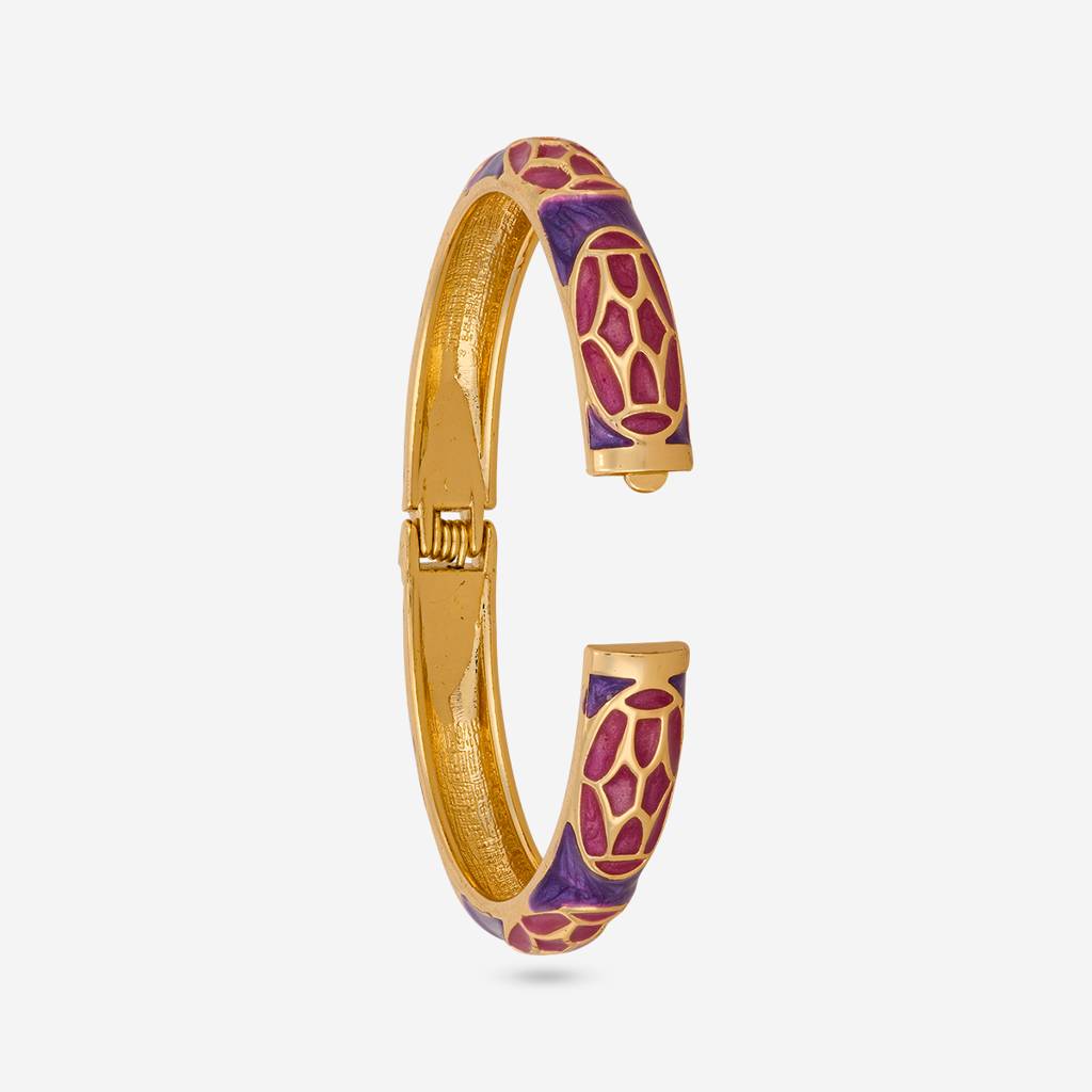 Gold - Plated Casual Wear Trendy Kada - 464699 : 464703