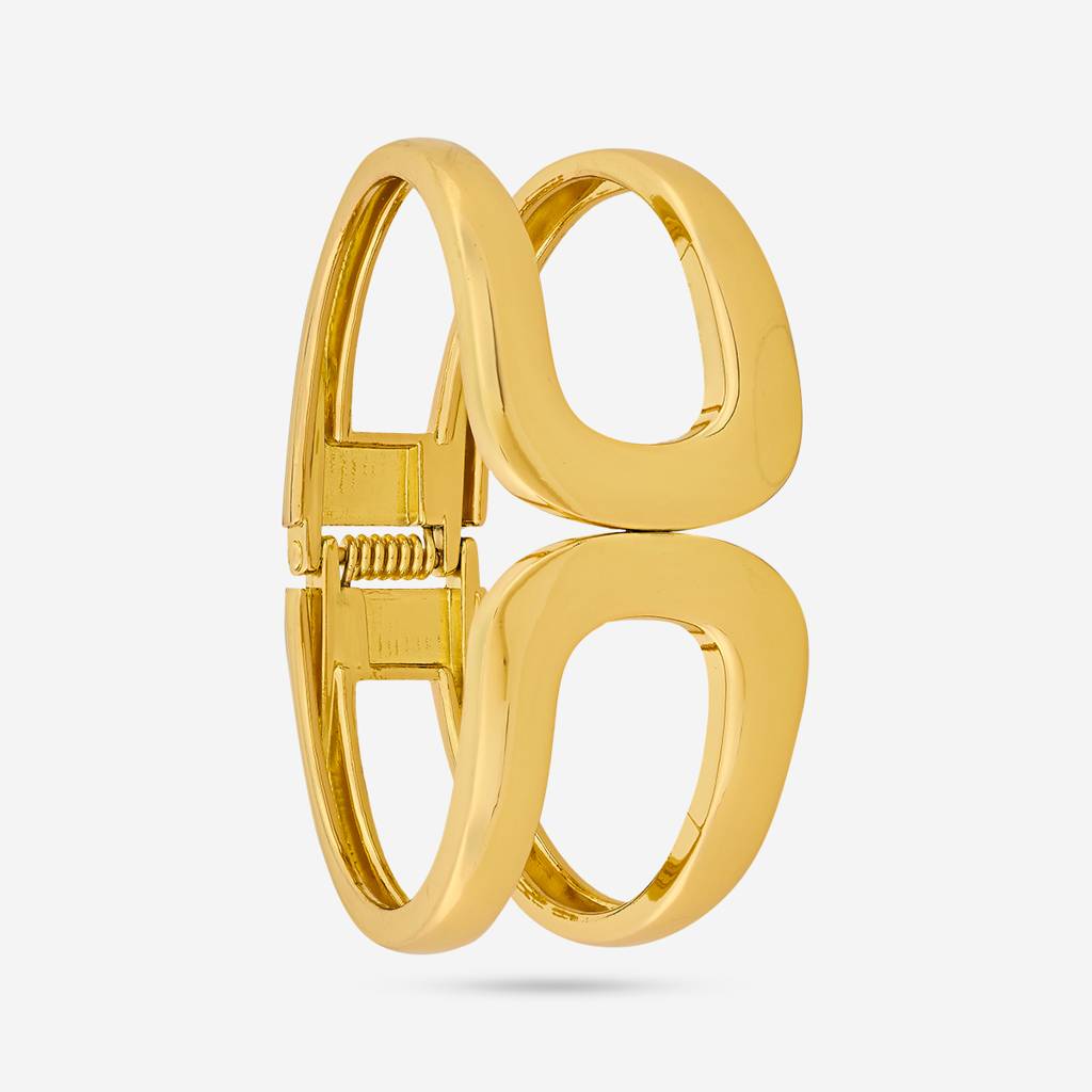 Gold - Plated Casual Wear Trendy Kada - 458934 : 458934