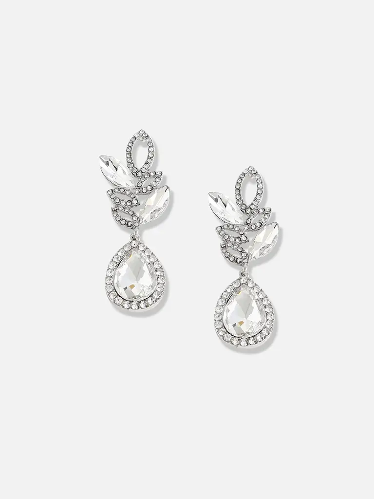 Guadalupe Designer Stone Party Drop Earring For Women : SOHEAR3333