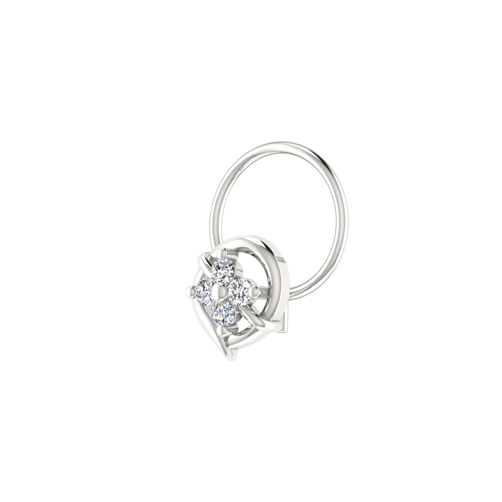 Avsar 9K Bis Hallmarked | Nosepin For Women/Girls |  Avno339 : AVNO339WC