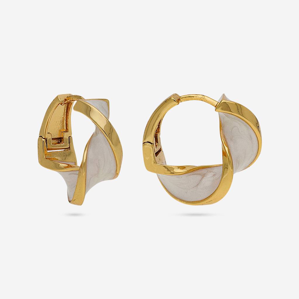 Gold - Plated Casual Wear Trendy Earring - 450576 : 450578