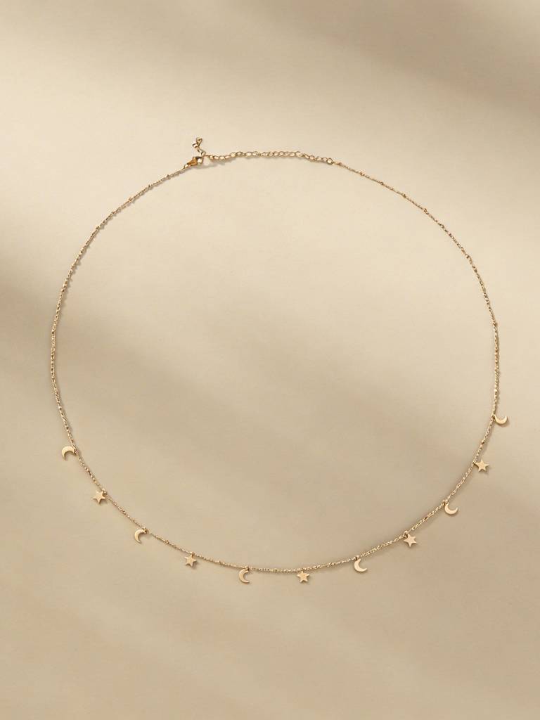 Aurelia Minimal Celestial Charm Waist Chain For Women - Waterproof & Anti-Tarnish : W0003