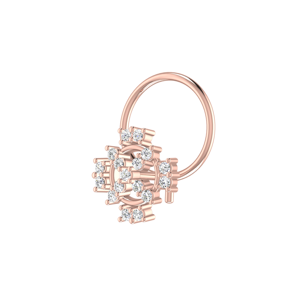 Avsar 9K Bis Hallmarked | Nosepin For Women/Girls |  Avno172 : AVNO172PC