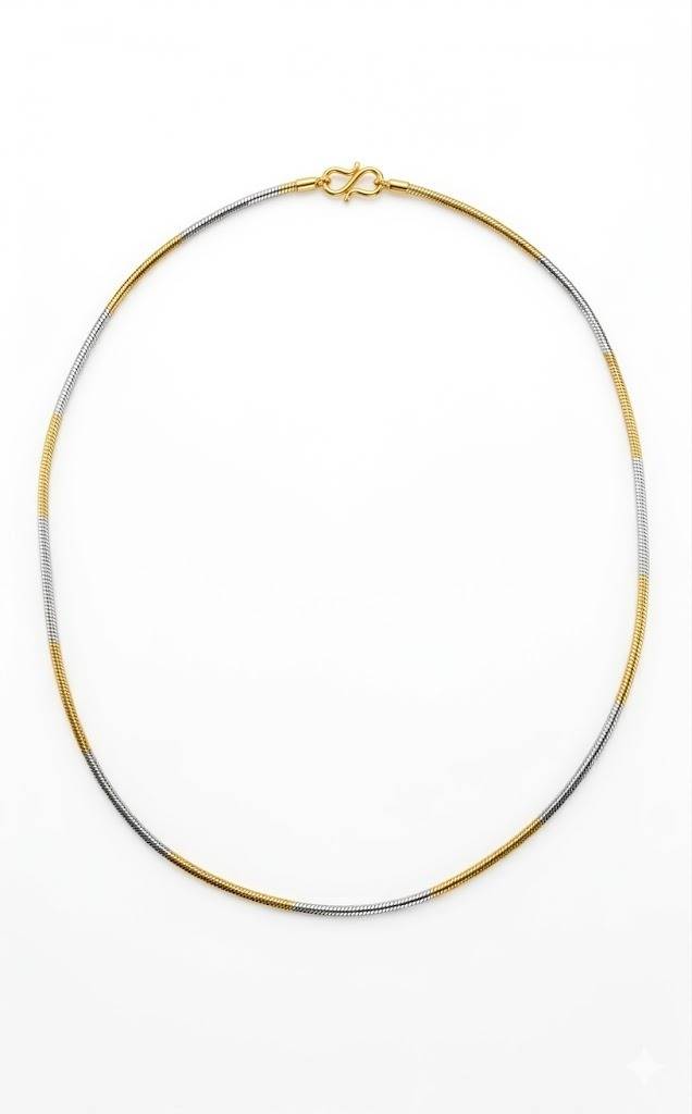 Celestia Two-Tone Necklace : YI24A0982N