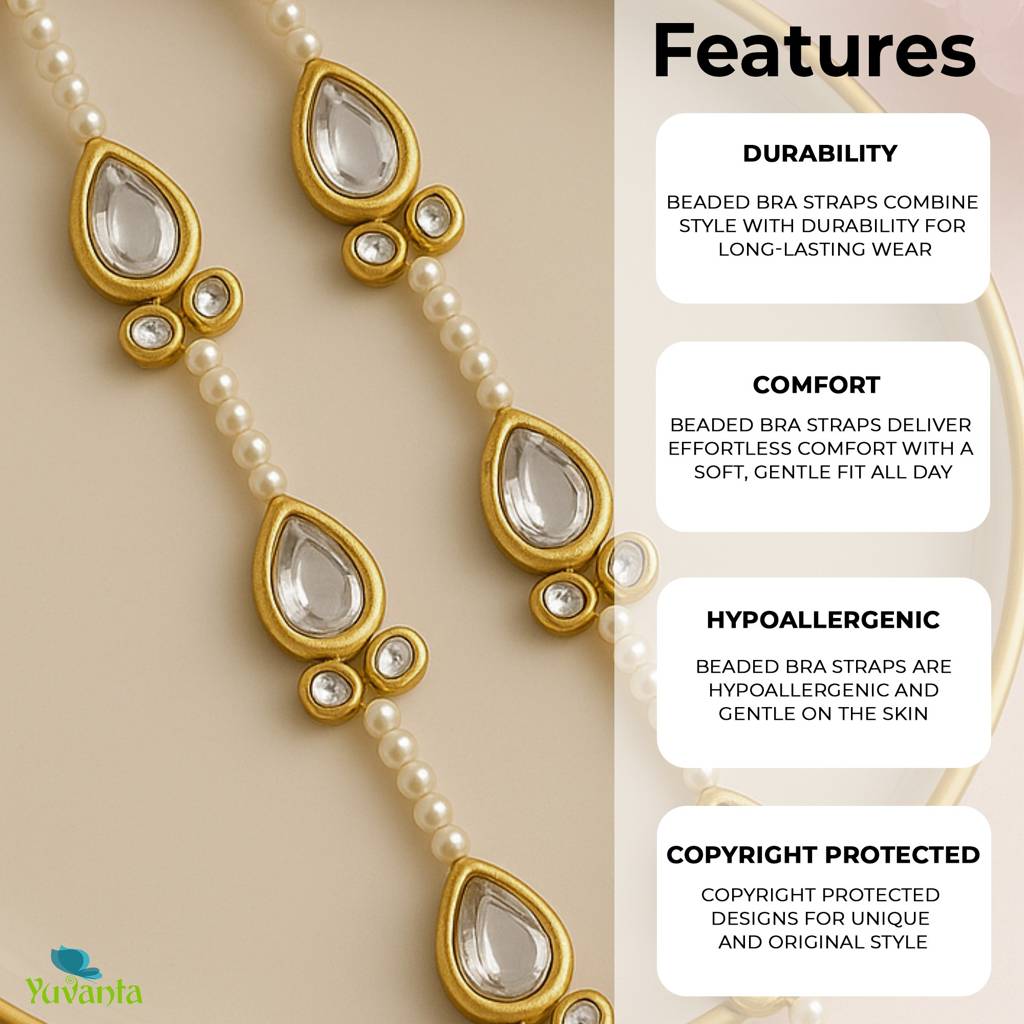 Kundan Drop And Pearl : BBR-KUNDAN-DROP-AND-PEARL-XS