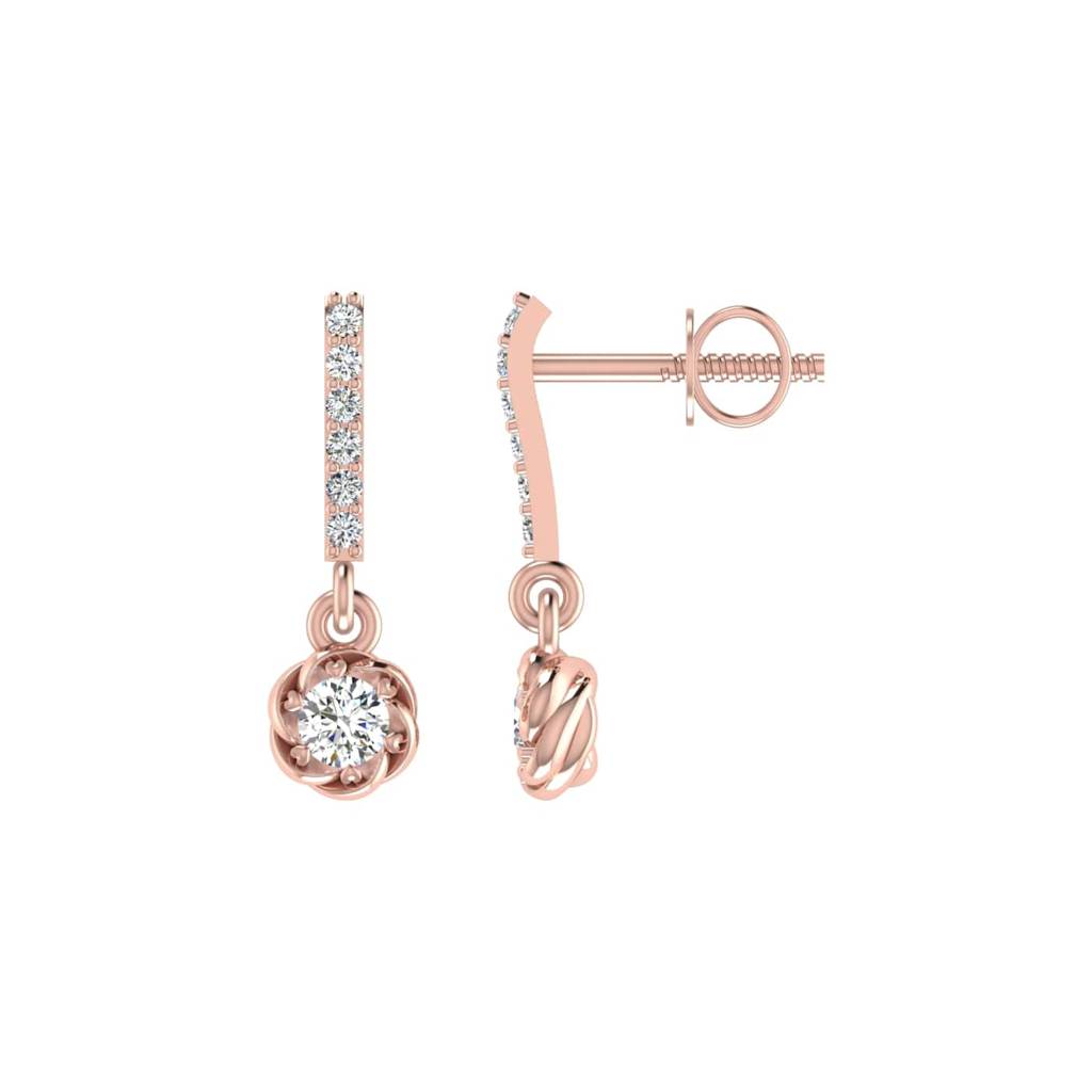 Avsar 9K Bis Hallmarked | Earring For Women/Girls | Ave1036 : AVE1036PC