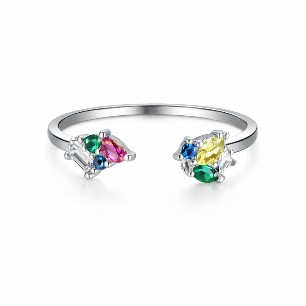 Rangon Ki Rani Adjustable Ring : TRLRRDJ0120Silver