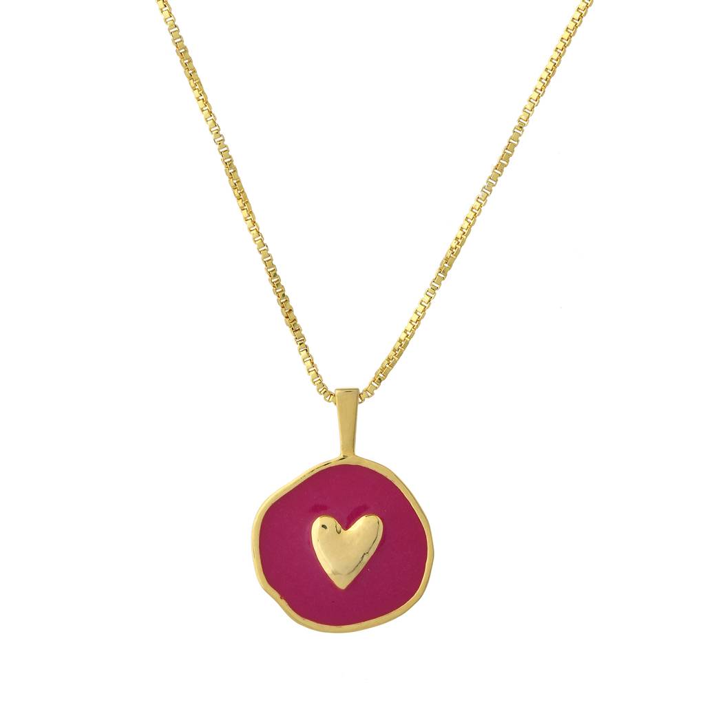 Valentine'S Day Eternal Heart Pendant Necklace : 8905124552508