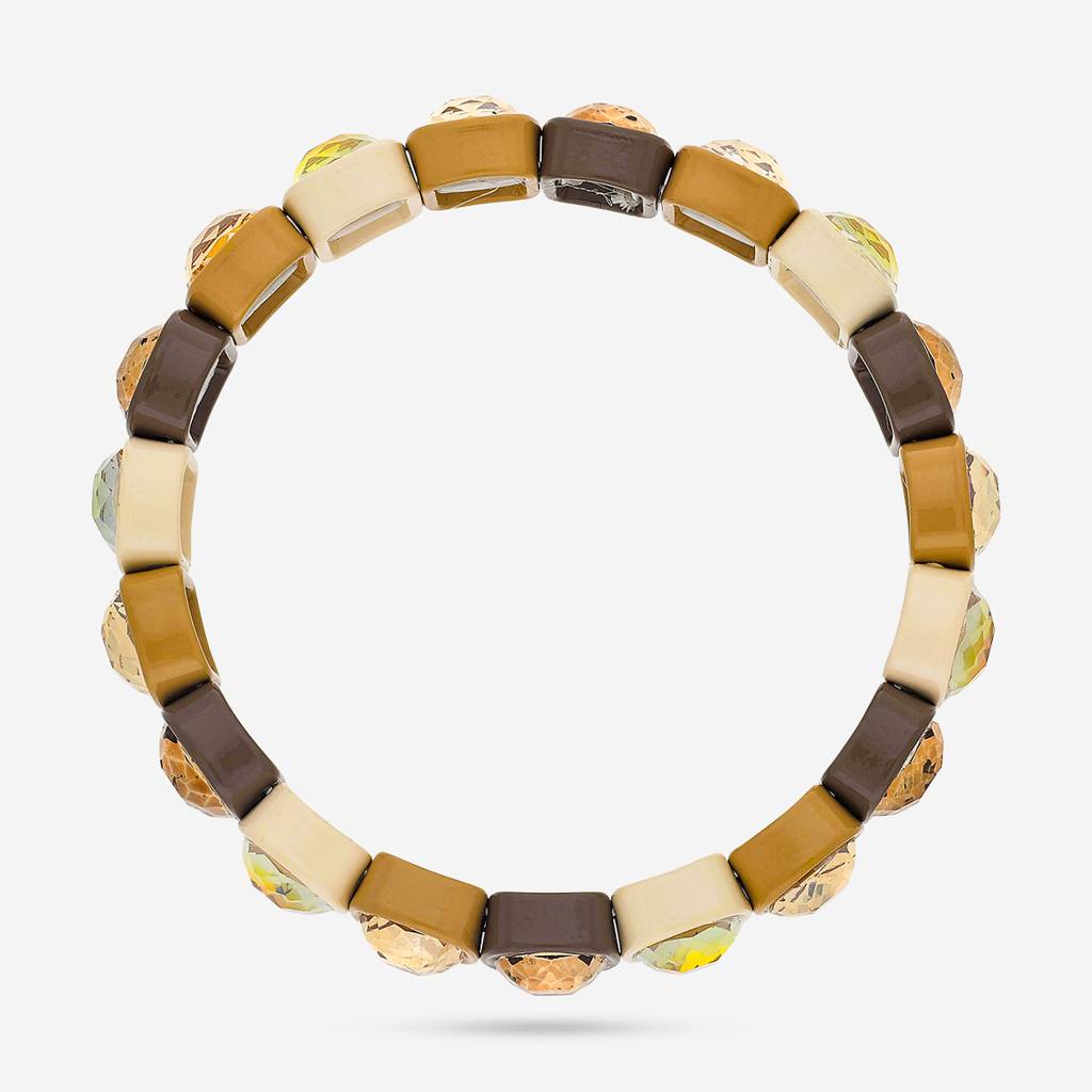 Champagne - Plated Casual Wear Trendy Bracelet - 454427 : 454427