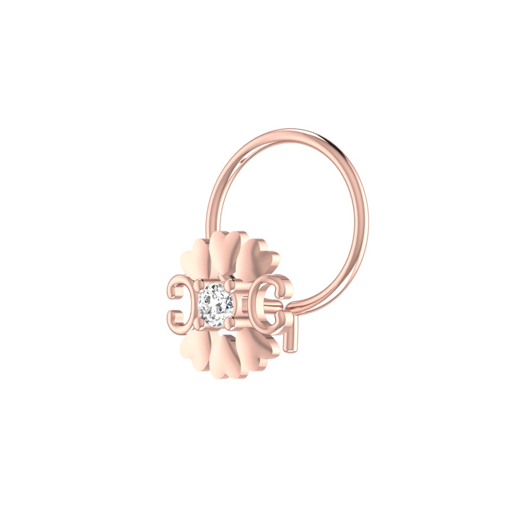 Avsar 9K Bis Hallmarked | Nosepin For Women/Girls |  Avno095 : AVNO095PC