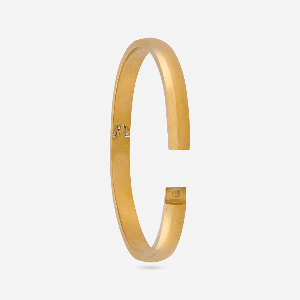 Gold - Plated Casual Wear Trendy Kada - 471611 : 471611