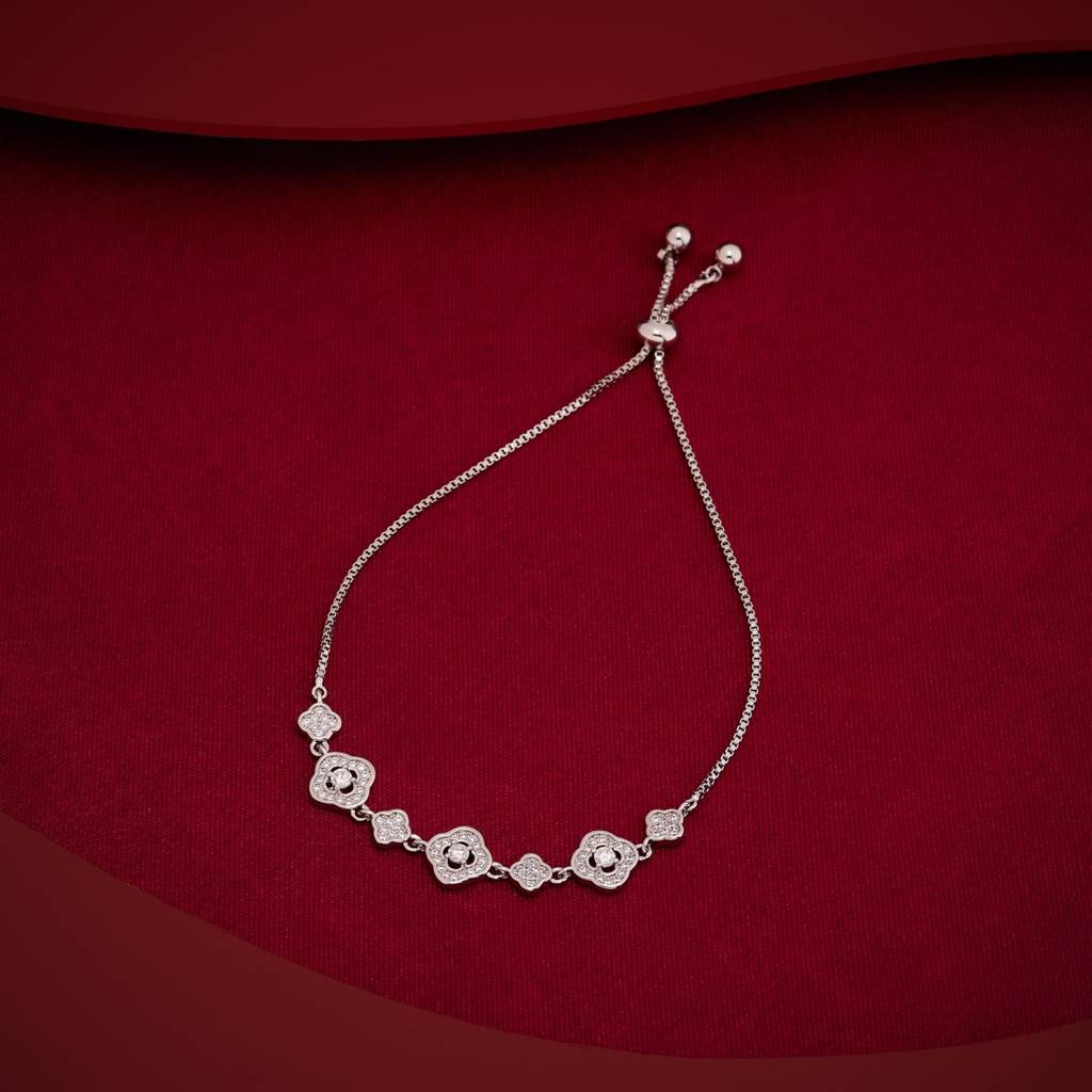 Party Wear Zircon Bracelet - 466942 : 466943