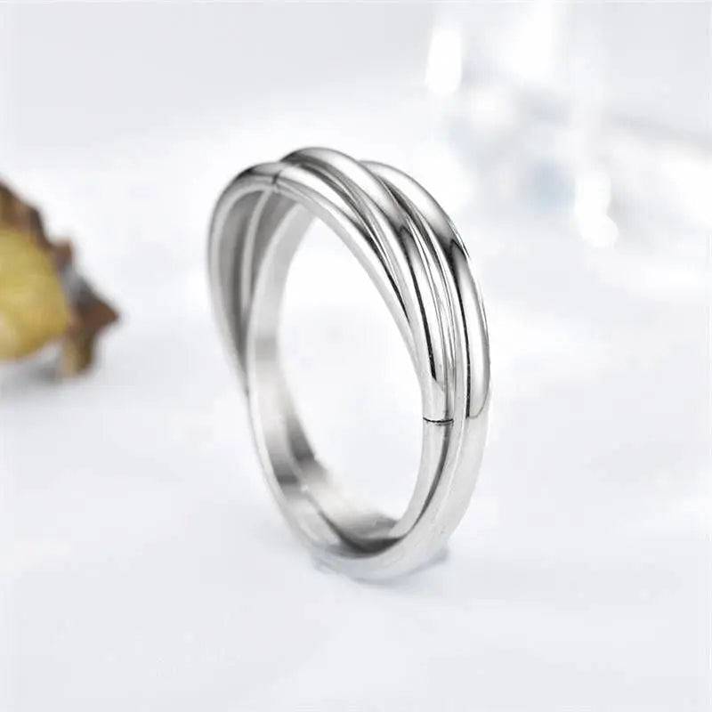 Silver Geometric Ring : MR1S0693-11