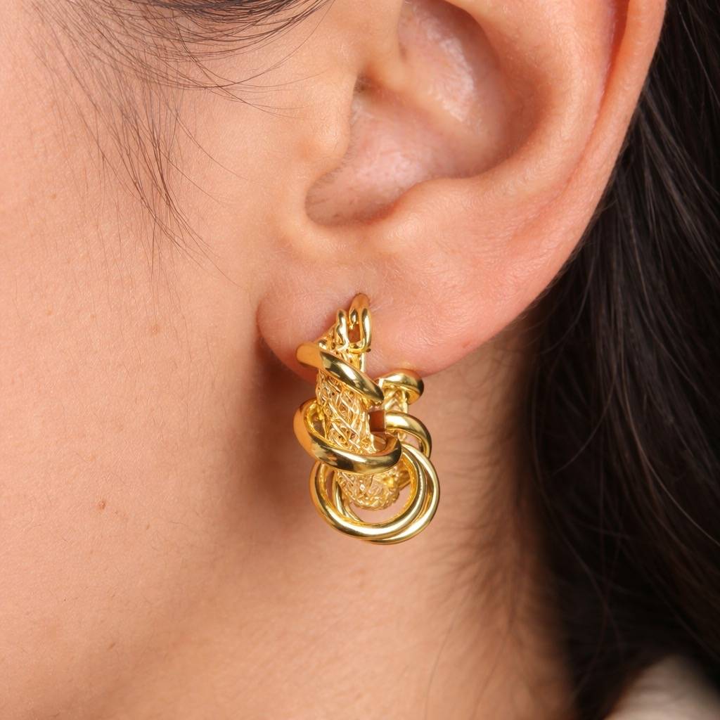 Spiral Wire Hoops : SLT-EAR-6