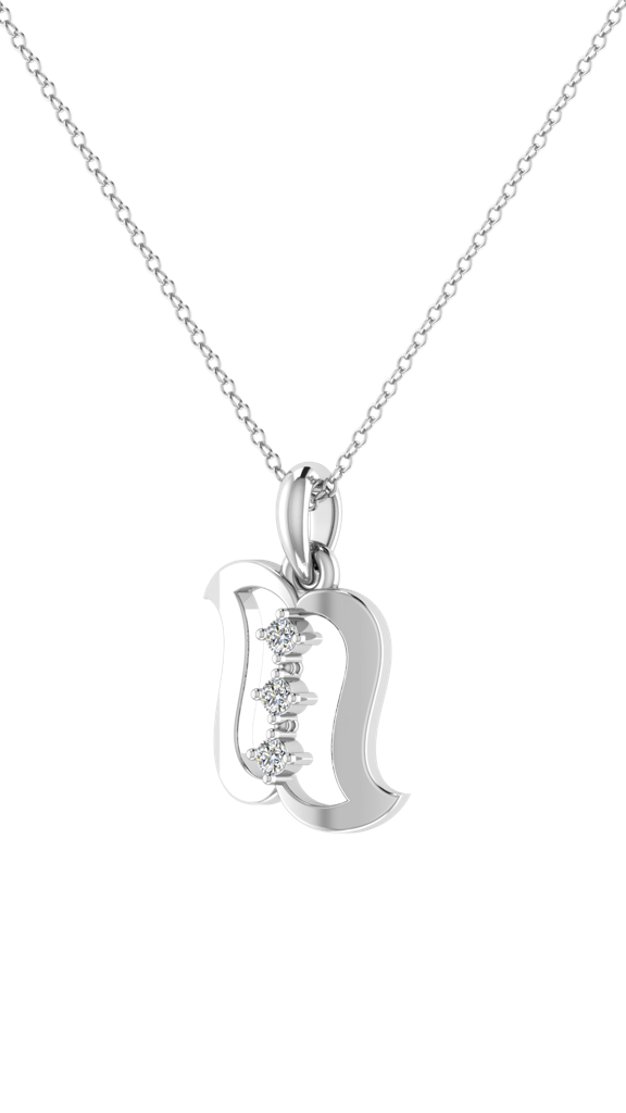 Avsar 9K Bis Hallmarked | Pendant For Women/Girls | Avp1121 : AVP1121WC